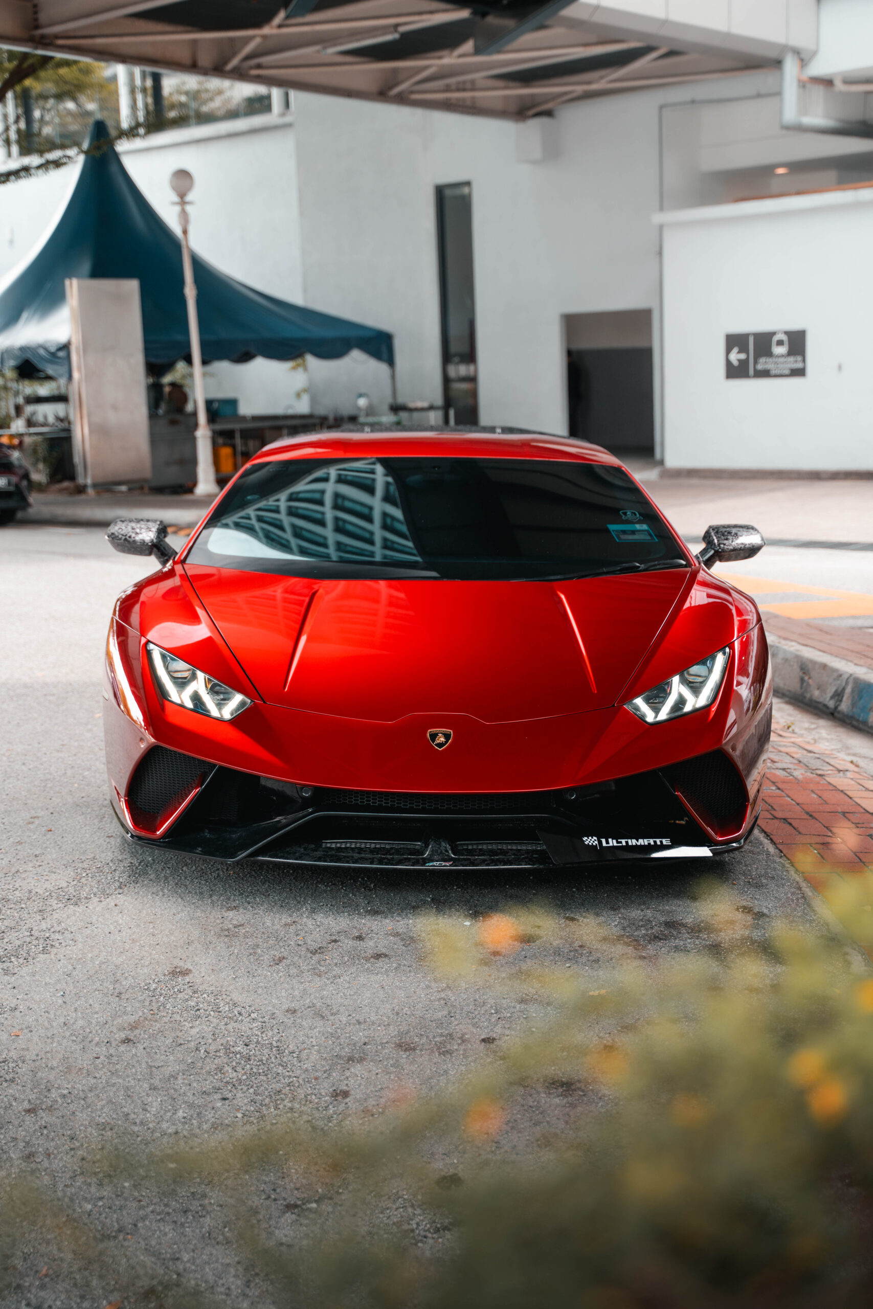 Ultimate Car Rental Malaysia -Lamborghini Huracan Avio RED-2