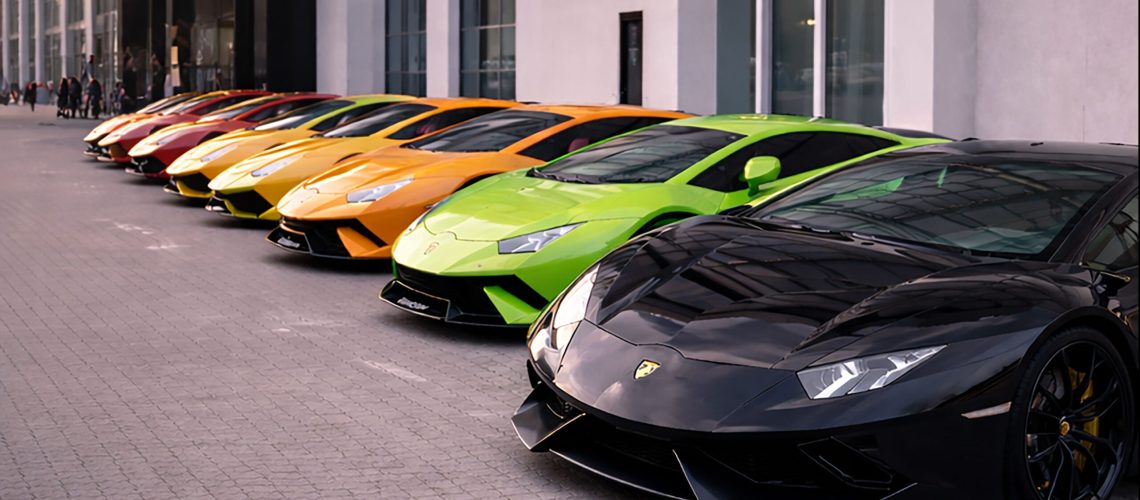 Ultimate Car Rental Lamborghini Event